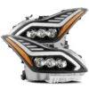 08-13 Infiniti G37/14-15 Q60 Coupe MK II NOVA-Series LED Projector Headlights Jet Black -Car Light Shop 08 13 infiniti g3714 15 q60 coupe mk ii nova series led projector headlights jet black 390773