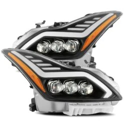 08-13 Infiniti G37/14-15 Q60 Coupe NOVA-Series LED Projector Headlights Black
