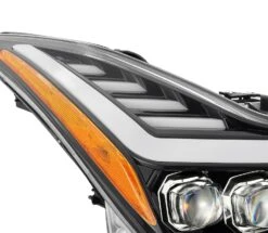 08-13 Infiniti G37/14-15 Q60 Coupe NOVA-Series LED Projector Headlights Jet Black -Car Light Shop 08 13 infiniti g3714 15 q60 coupe nova series led projector headlights jet black 548925