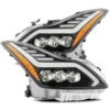 08-13 Infiniti G37/14-15 Q60 Coupe NOVA-Series LED Projector Headlights Jet Black -Car Light Shop 08 13 infiniti g3714 15 q60 coupe nova series led projector headlights jet black 691285