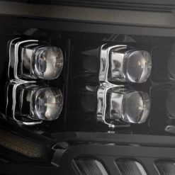 09-14 Ford F150 MKII NOVA-Series LED Projector Headlights Alpha-Black -Car Light Shop 09 14 ford f150 mkii nova series led projector headlights alpha black 298949