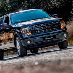 09-14 Ford F150 MKII NOVA-Series LED Projector Headlights Alpha-Black -Car Light Shop 09 14 ford f150 mkii nova series led projector headlights alpha black 687701