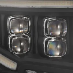 09-14 Ford F150 MKII NOVA-Series LED Projector Headlights Black -Car Light Shop 09 14 ford f150 mkii nova series led projector headlights black 509597