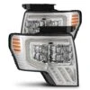 09-14 Ford F150 MKII NOVA-Series LED Projector Headlights Chrome