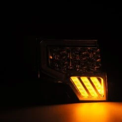 09-14 Ford F150 MKII NOVA-Series LED Projector Headlights Chrome -Car Light Shop 09 14 ford f150 mkii nova series led projector headlights chrome 887521