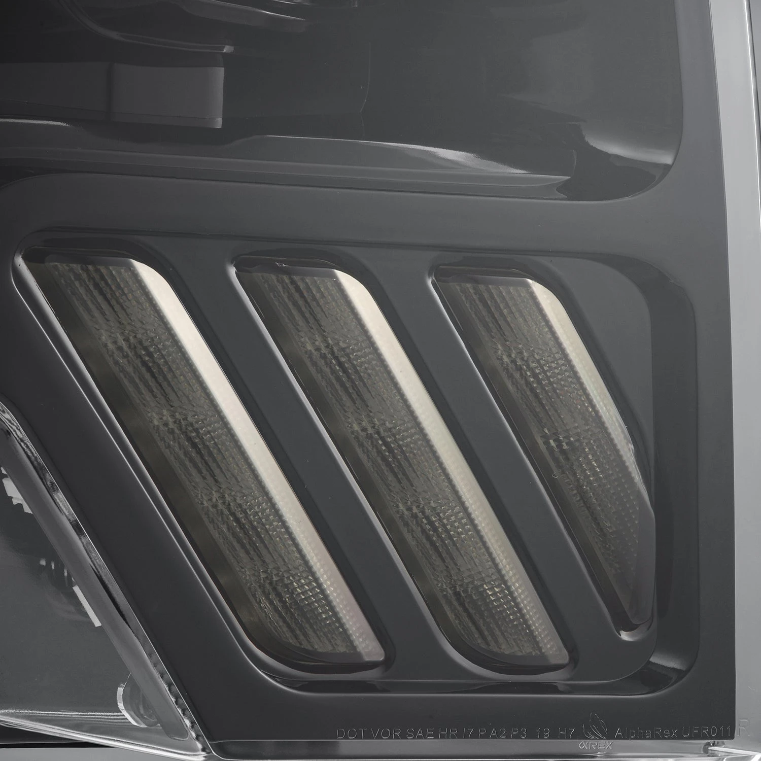 09-14 Ford F150 MKII PRO-Series Halogen Projector Headlights Alpha-Black 6 09-14 Ford F150 MKII PRO-Series Halogen Projector Headlights Alpha-Black - Image 4