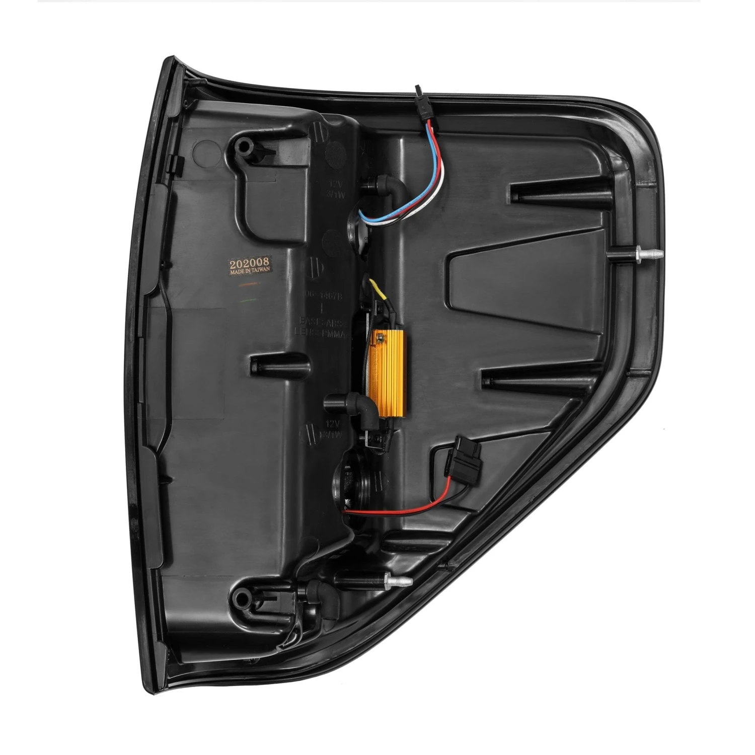 09-14 Ford F150 PRO-Series LED Tail Lights Jet Black 8 09-14 Ford F150 PRO-Series LED Tail Lights Jet Black - Image 6