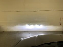 10-12 Ford Mustang LUXX-Series LED Projector Headlights Alpha-Black -Car Light Shop 10 12 ford mustang luxx series led projector headlights alpha black 217488