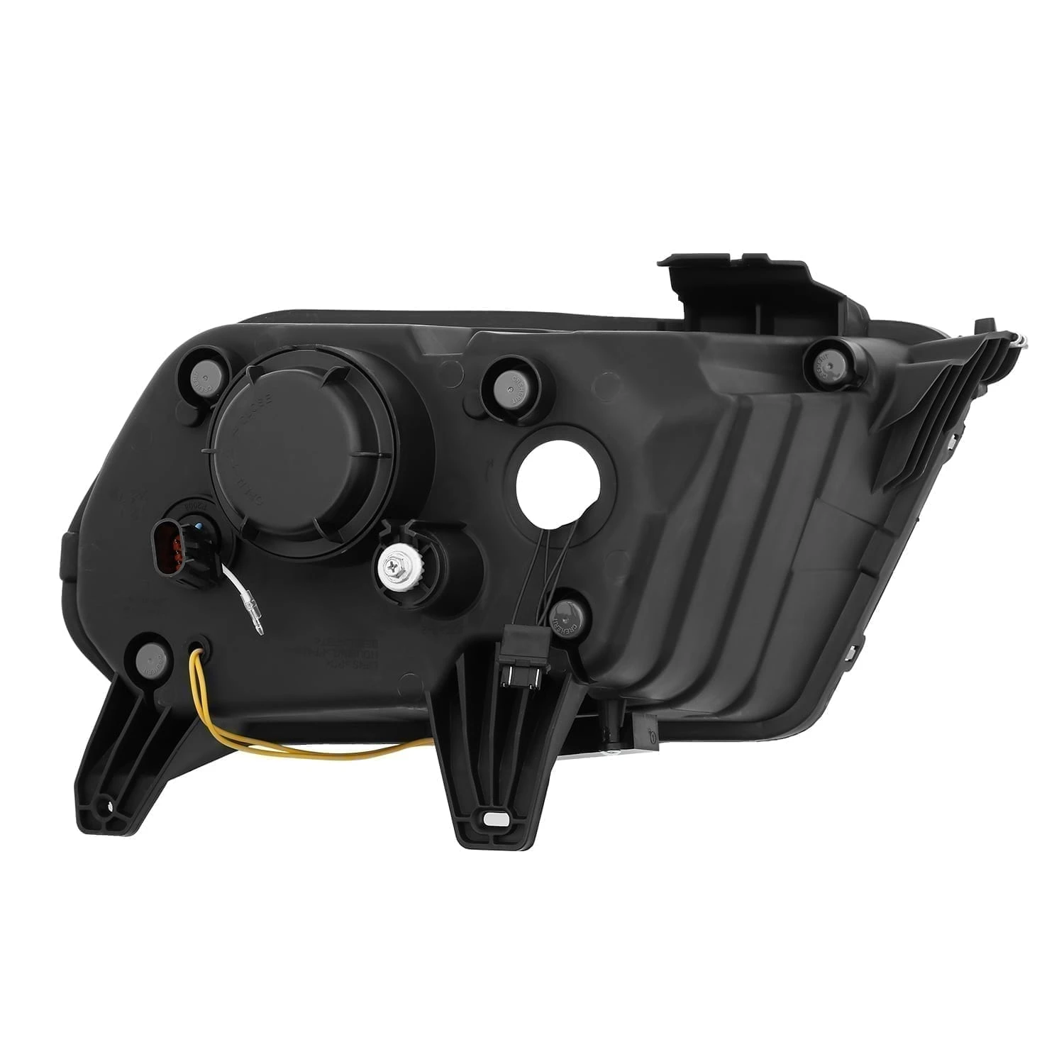 10-12 Ford Mustang LUXX-Series LED Projector Headlights Black 8 10-12 Ford Mustang LUXX-Series LED Projector Headlights Black - Image 6