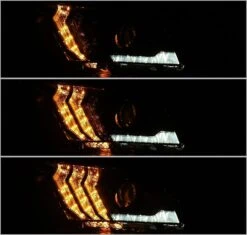 10-12 Ford Mustang PRO-Series Halogen Projector Headlights Black -Car Light Shop 10 12 ford mustang pro series halogen projector headlights black 692829