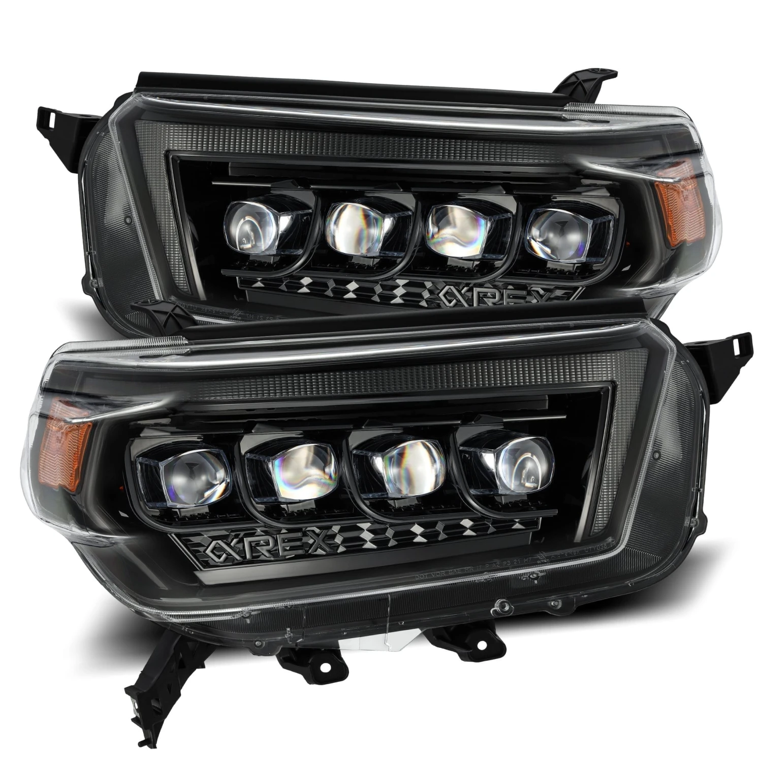 10-13 Toyota 4Runner NOVA-Series LED Projector Headlights Alpha-Black 3 10-13 Toyota 4Runner NOVA-Series LED Projector Headlights Alpha-Black