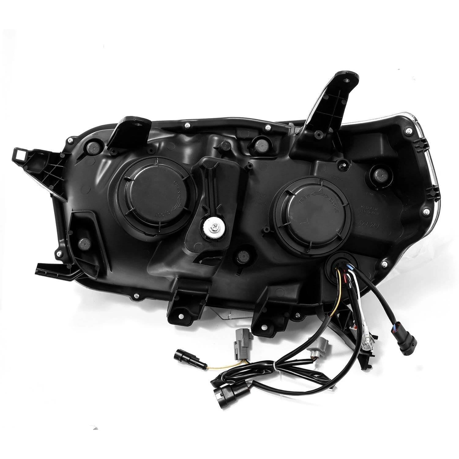 10-13 Toyota 4Runner PRO-Series Halogen Projector Headlights Alpha-Black 12 10-13 Toyota 4Runner PRO-Series Halogen Projector Headlights Alpha-Black - Image 10