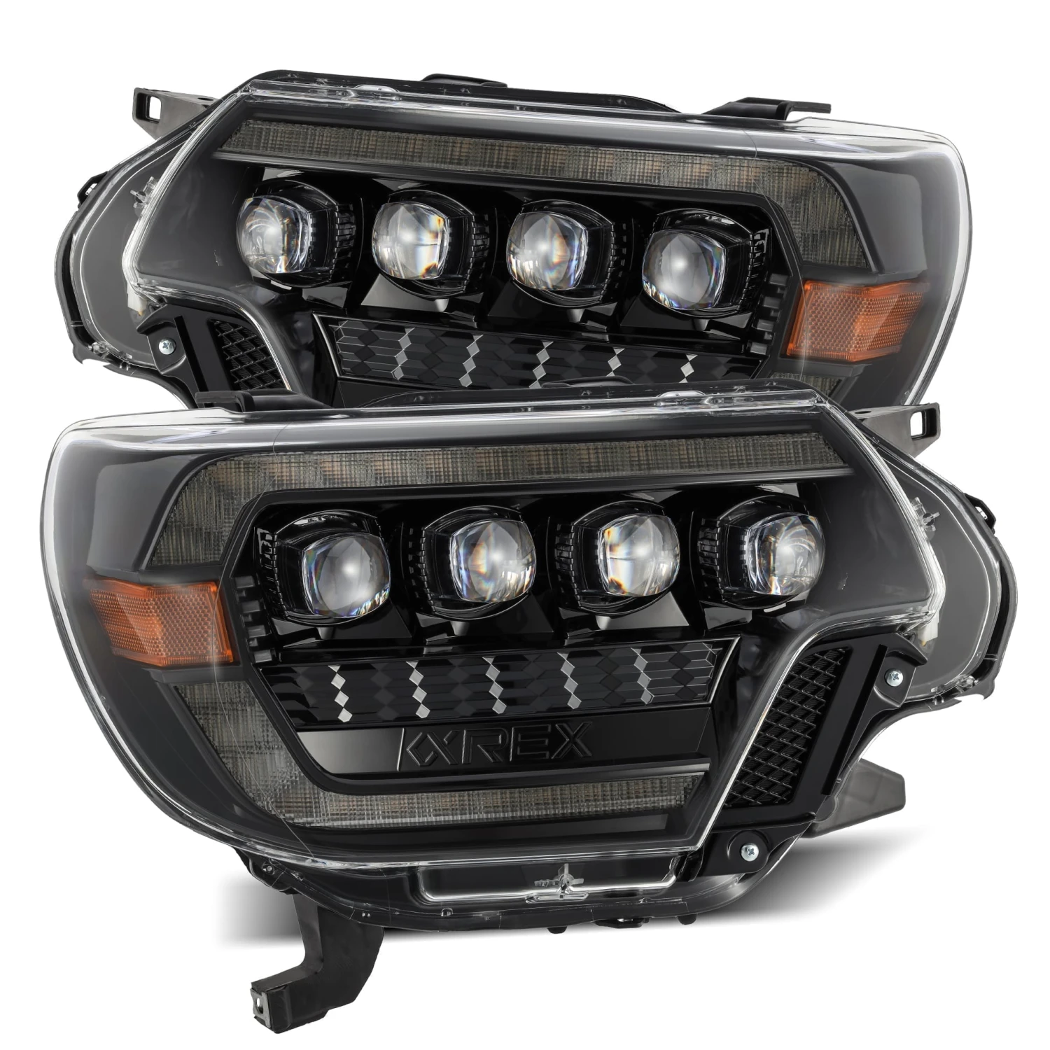 12-15 Toyota Tacoma NOVA-Series LED Projector Headlights Alpha-Black 3 12-15 Toyota Tacoma NOVA-Series LED Projector Headlights Alpha-Black