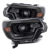 12-15 Toyota Tacoma PRO-Series Halogen Projector Headlights Alpha-Black -Car Light Shop 12 15 toyota tacoma pro series halogen projector headlights alpha black 434929
