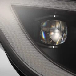 12-21 Tesla Model S NOVA-Series LED Projector Headlights Black -Car Light Shop 12 21 tesla model s nova series led projector headlights black 663834