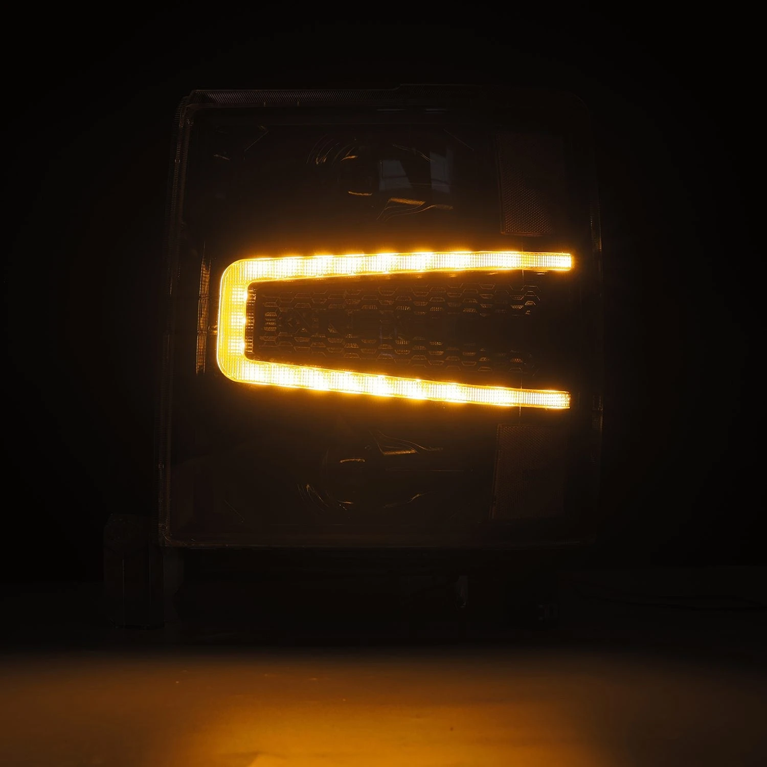 14-15 Chevrolet Silverado LUXX-Series LED Projector Headlights Alpha-Black 7 14-15 Chevrolet Silverado LUXX-Series LED Projector Headlights Alpha-Black - Image 5