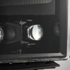 14-15 Chevrolet Silverado NOVA-Series LED Projector Headlights Alpha-Black -Car Light Shop 14 15 chevrolet silverado nova series led projector headlights alpha black 916702