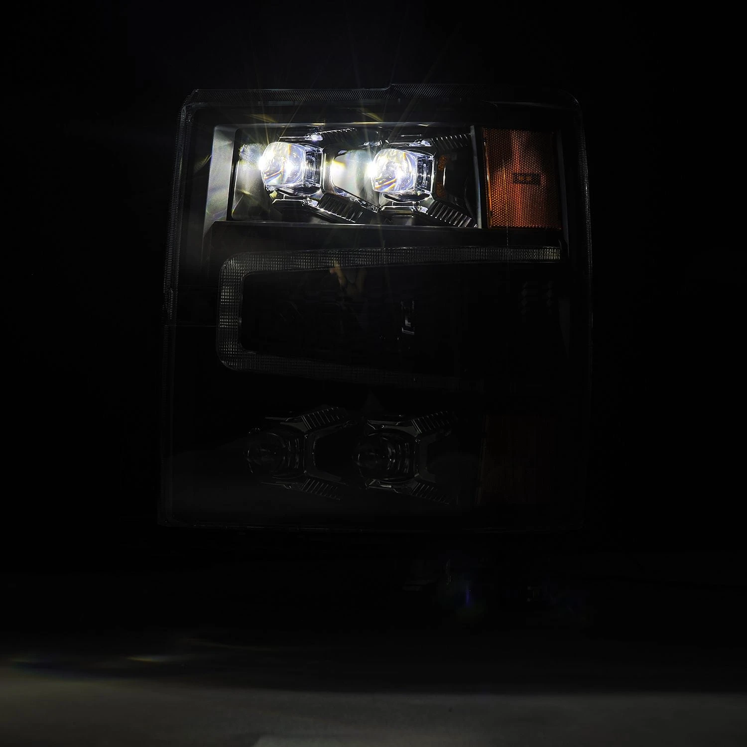 14-15 Chevrolet Silverado NOVA-Series LED Projector Headlights Black 6 14-15 Chevrolet Silverado NOVA-Series LED Projector Headlights Black - Image 4