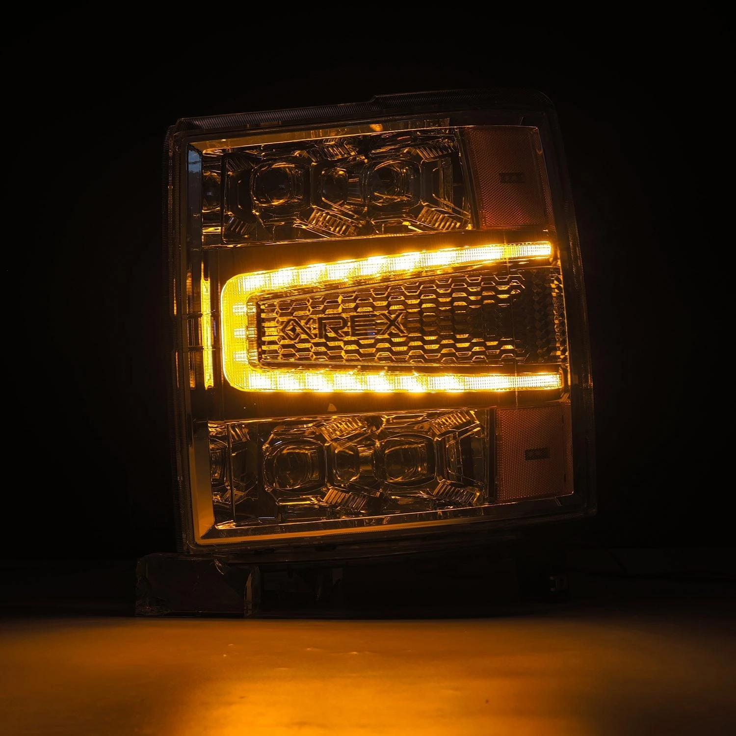 14-15 Chevrolet Silverado NOVA-Series LED Projector Headlights Chrome 6 14-15 Chevrolet Silverado NOVA-Series LED Projector Headlights Chrome - Image 4