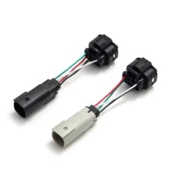 14-15 Chevy Silverado Stock/15-16 Chevrolet Silverado 2500HD/3500HD Stock Halogen Tail Lights To AlphaRex LUXX-Series Tail Lights Converters