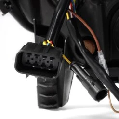 14-18 GMC Sierra LUXX-Series LED Projector Headlights Black -Car Light Shop 14 18 gmc sierra luxx series led projector headlights black 319695