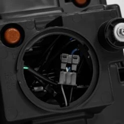 14-18 GMC Sierra NOVA-Series LED Projector Headlights Alpha-Black -Car Light Shop 14 18 gmc sierra nova series led projector headlights alpha black 516513