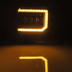 14-18 GMC Sierra NOVA-Series LED Projector Headlights Black -Car Light Shop 14 18 gmc sierra nova series led projector headlights black 582009