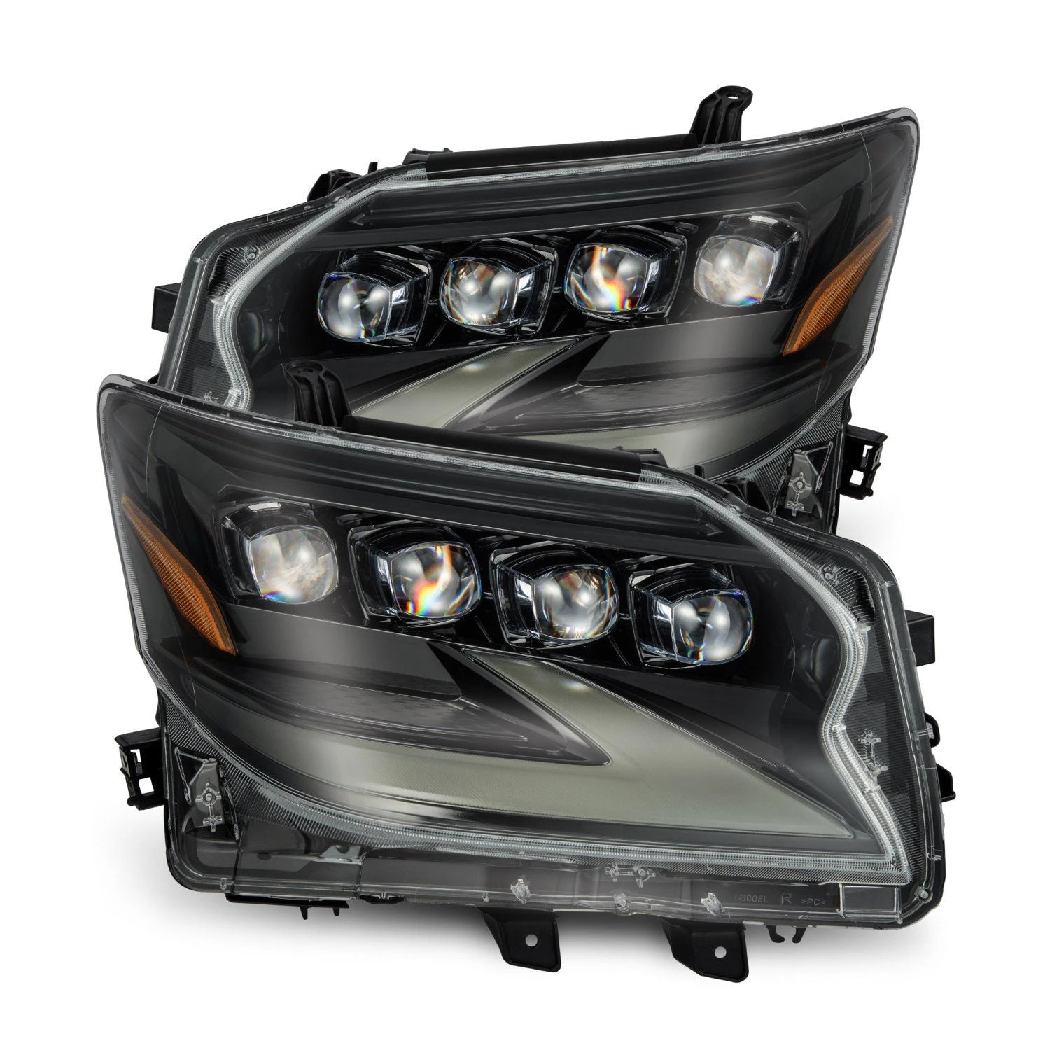 14-19 Lexus GX 460 NOVA-Series LED Projector Headlights Alpha-Black 3 14-19 Lexus GX 460 NOVA-Series LED Projector Headlights Alpha-Black