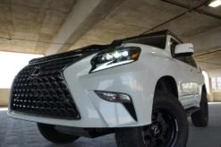 14-19 Lexus GX 460 NOVA-Series LED Projector Headlights Alpha-Black -Car Light Shop 14 19 lexus gx 460 nova series led projector headlights alpha black 729324