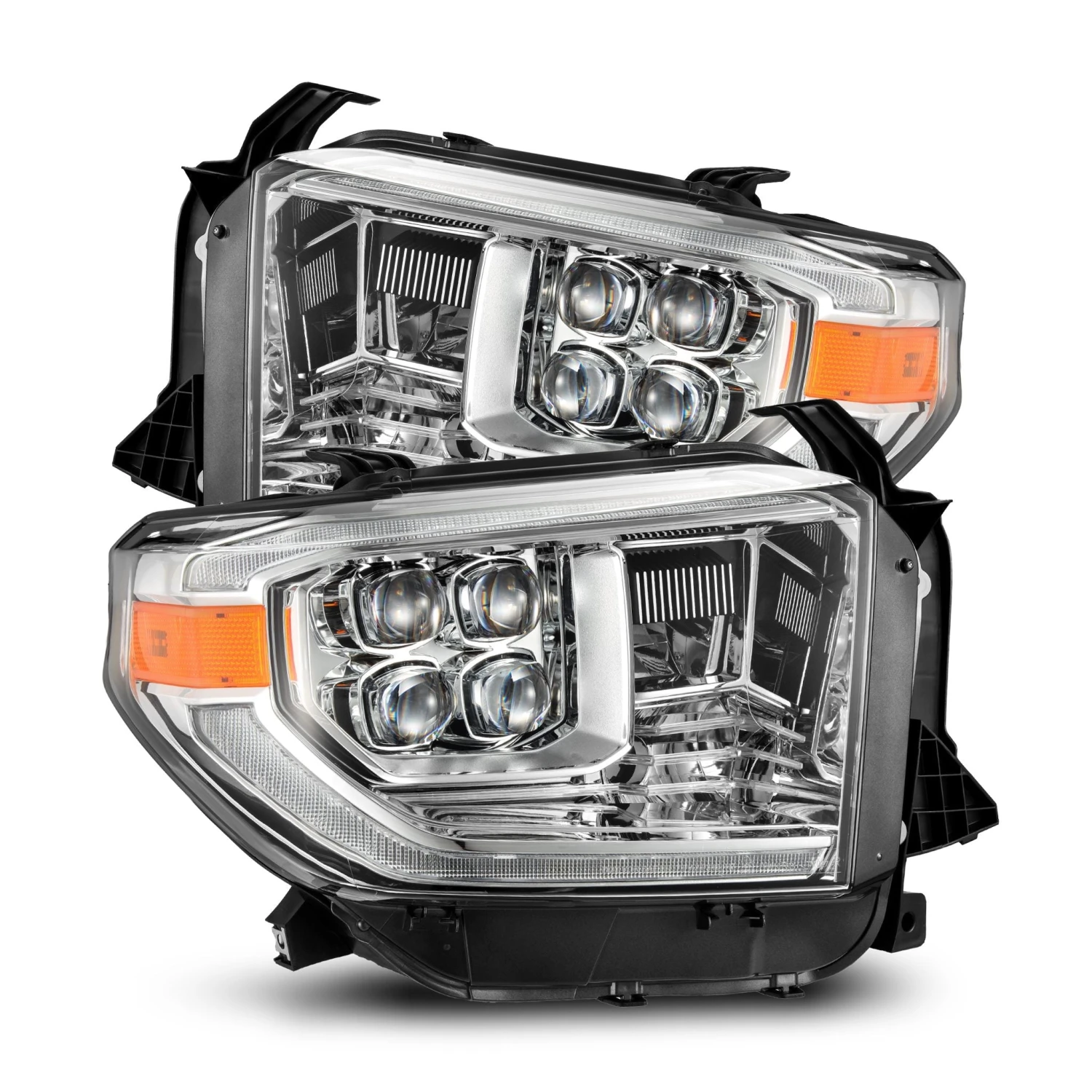 14-21 Toyota Tundra MK II NOVA-Series LED Projector Headlights Chrome 3 14-21 Toyota Tundra MK II NOVA-Series LED Projector Headlights Chrome