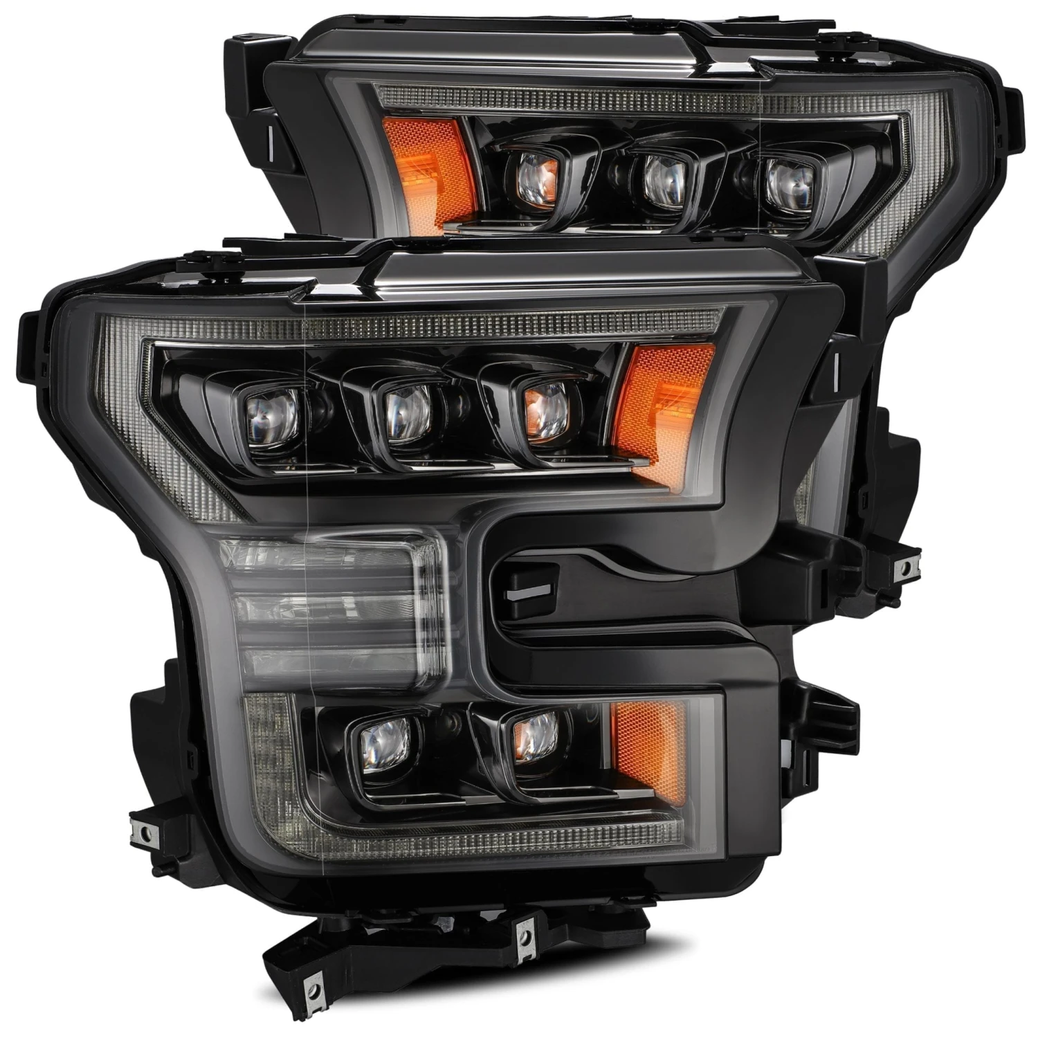 15-17 Ford F150 / 17-20 F150 Raptor NOVA-Series LED Projector Headlights Alpha-Black 3 15-17 Ford F150 / 17-20 F150 Raptor NOVA-Series LED Projector Headlights Alpha-Black