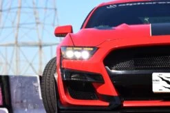 15-17 Ford Mustang/18-20 Mustang Shelby GT350/GT500 MK II NOVA-Series LED Projector Headlights Alpha-Black -Car Light Shop 15 17 ford mustang18 20 mustang shelby gt350gt500 mk ii nova series led projector headlights alpha black 972340