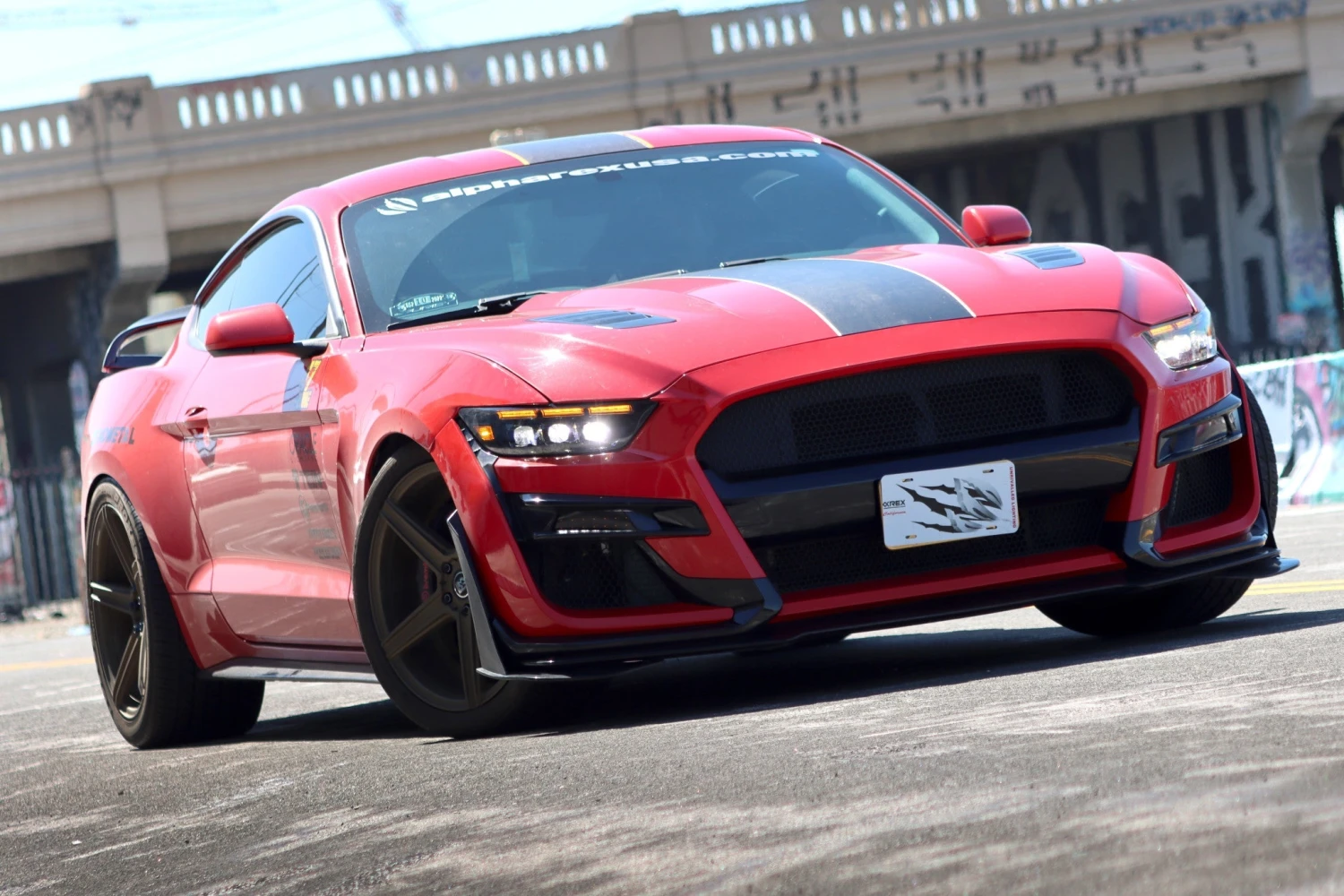 15-17 Ford Mustang/18-20 Mustang Shelby GT350/GT500 MK II NOVA-Series LED Projector Headlights Black 4 15-17 Ford Mustang/18-20 Mustang Shelby GT350/GT500 MK II NOVA-Series LED Projector Headlights Black - Image 2