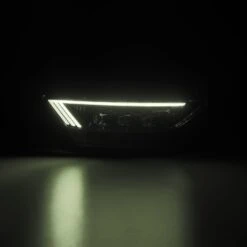 15-17 Ford Mustang/18-20 Mustang Shelby GT350/GT500 NOVA-Series LED Projector Headlights Alpha-Black -Car Light Shop 15 17 ford mustang18 20 mustang shelby gt350gt500 nova series led projector headlights alpha black 415548