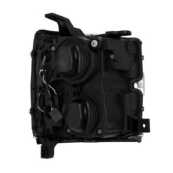 15-19 Chevrolet Silverado 2500HD/3500HD MKII NOVA-Series LED Projector Headlights Jet Black -Car Light Shop 15 19 chevrolet silverado 2500hd3500hd mkii nova series led projector headlights jet black 463836