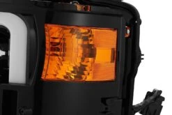 15-19 Chevrolet Silverado 2500HD/3500HD PRO-Series Halogen Projector Headlights Jet Black -Car Light Shop 15 19 chevrolet silverado 2500hd3500hd pro series halogen projector headlights jet black 866005