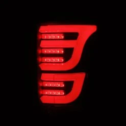 15-20 Ford F150 LUXX-Series LED Tail Lights Black -Car Light Shop 15 20 ford f150 luxx series led tail lights black 863744