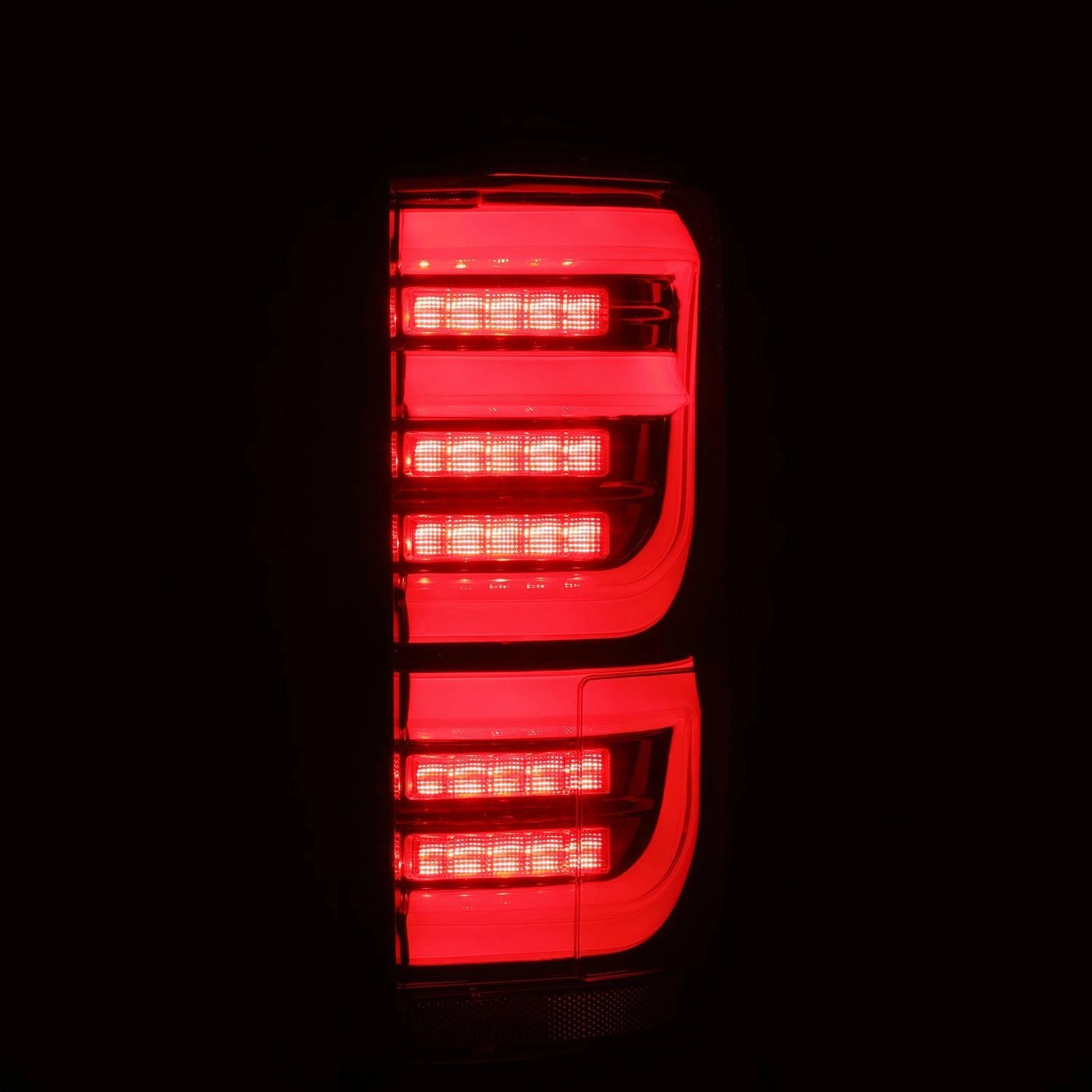 15-20 Ford F150 LUXX-Series LED Tail Lights Black Red 6 15-20 Ford F150 LUXX-Series LED Tail Lights Black Red - Image 4