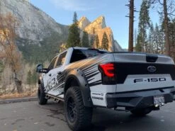 15-20 Ford F150 PRO-Series LED Tail Lights Jet Black -Car Light Shop 15 20 ford f150 pro series led tail lights jet black 388539