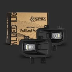 15-20 Ford F150/17-22 Super Duty DoubleTap Dual Color LED Projector Fog Lights -Car Light Shop 15 20 ford f15017 22 super duty doubletap dual color led projector fog lights 922455