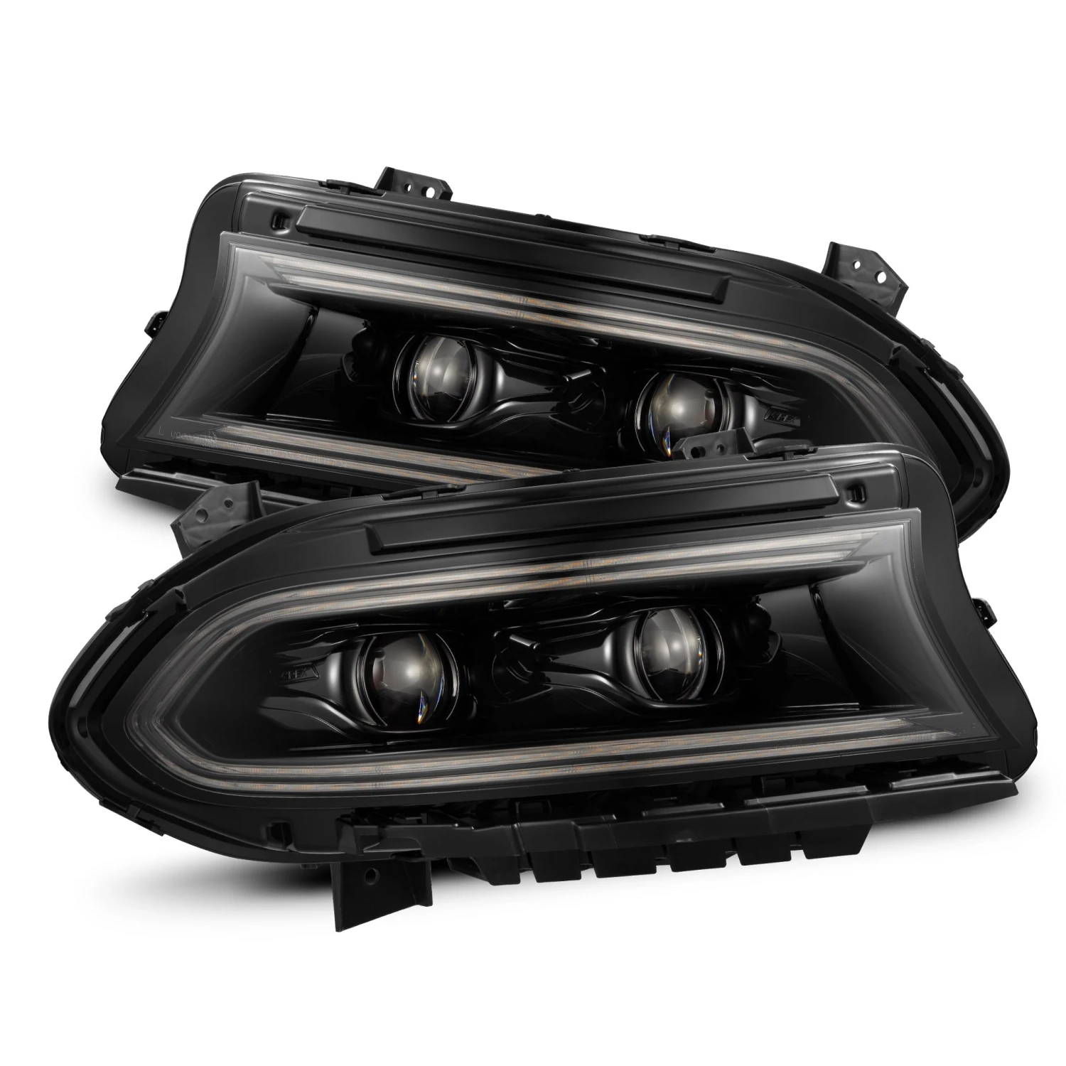 15-23 Dodge Charger LUXX-Series LED Projector Headlights Alpha-Black 3 15-23 Dodge Charger LUXX-Series LED Projector Headlights Alpha-Black