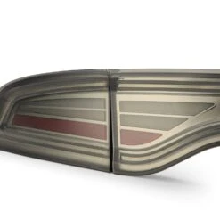 15-23 Dodge Charger NOVA-Series Prismatic LED Tail Lights Smoke -Car Light Shop 15 23 dodge charger nova series prismatic led tail lights smoke 198470