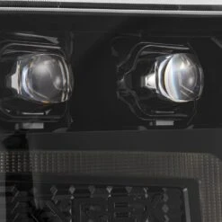 16-18 Chevrolet Silverado 1500 NOVA-Series LED Projector Headlights Alpha-Black -Car Light Shop 16 18 chevrolet silverado 1500 nova series led projector headlights alpha black 333761