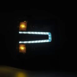 16-18 Chevrolet Silverado 1500 NOVA-Series LED Projector Headlights Alpha-Black -Car Light Shop 16 18 chevrolet silverado 1500 nova series led projector headlights alpha black 413469