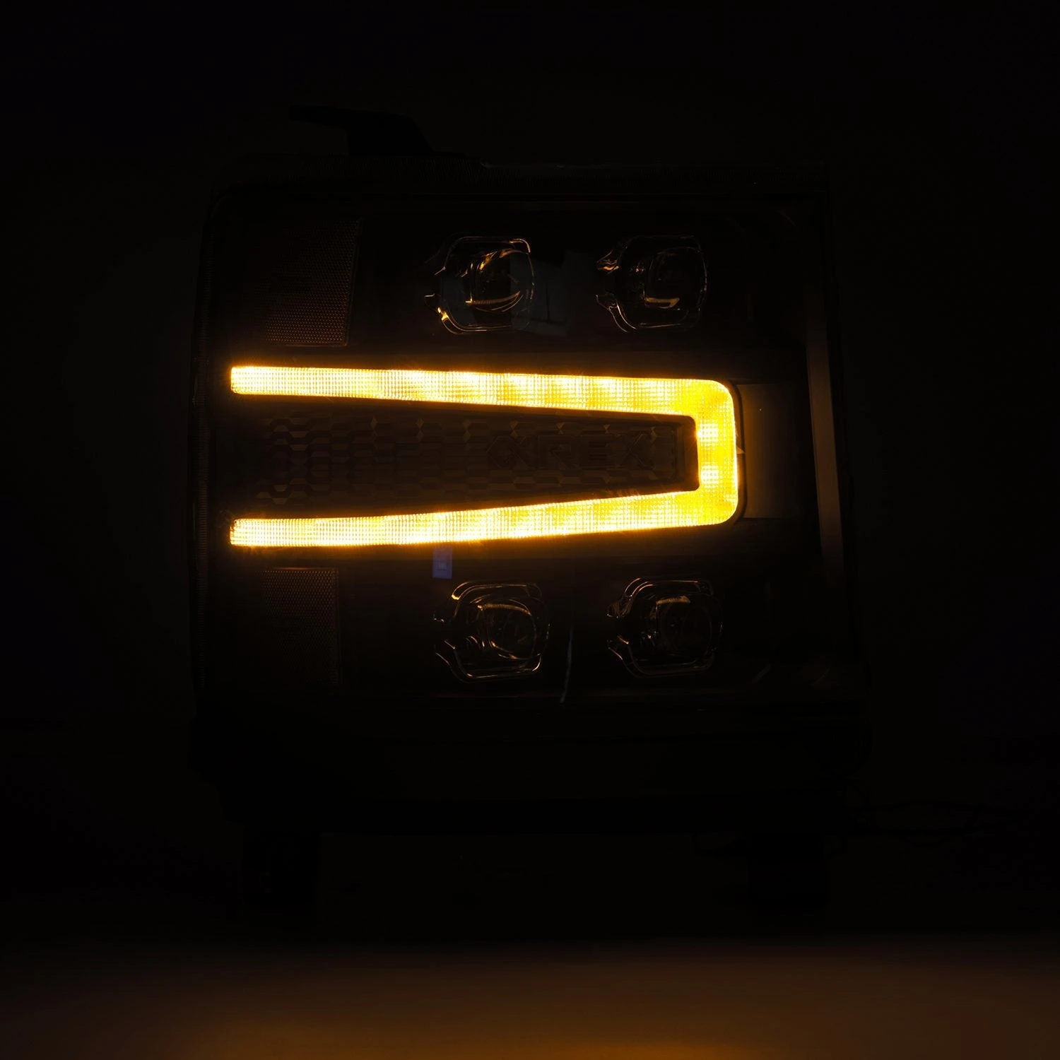 16-18 Chevrolet Silverado 1500 NOVA-Series LED Projector Headlights Black 9 16-18 Chevrolet Silverado 1500 NOVA-Series LED Projector Headlights Black - Image 7