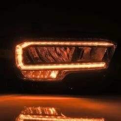 16-23 Toyota Tacoma LUXX-Series LED Crystal Headlights Black -Car Light Shop 16 23 toyota tacoma luxx series led crystal headlights black 196627