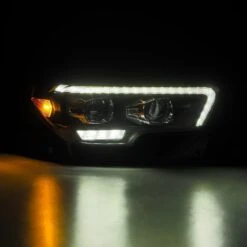 16-23 Toyota Tacoma MK II LUXX-Series LED Projector Headlights Black -Car Light Shop 16 23 toyota tacoma mk ii luxx series led projector headlights black 793991