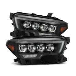 16-23 Toyota Tacoma MK II NOVA-Series LED Projector Headlights Black
