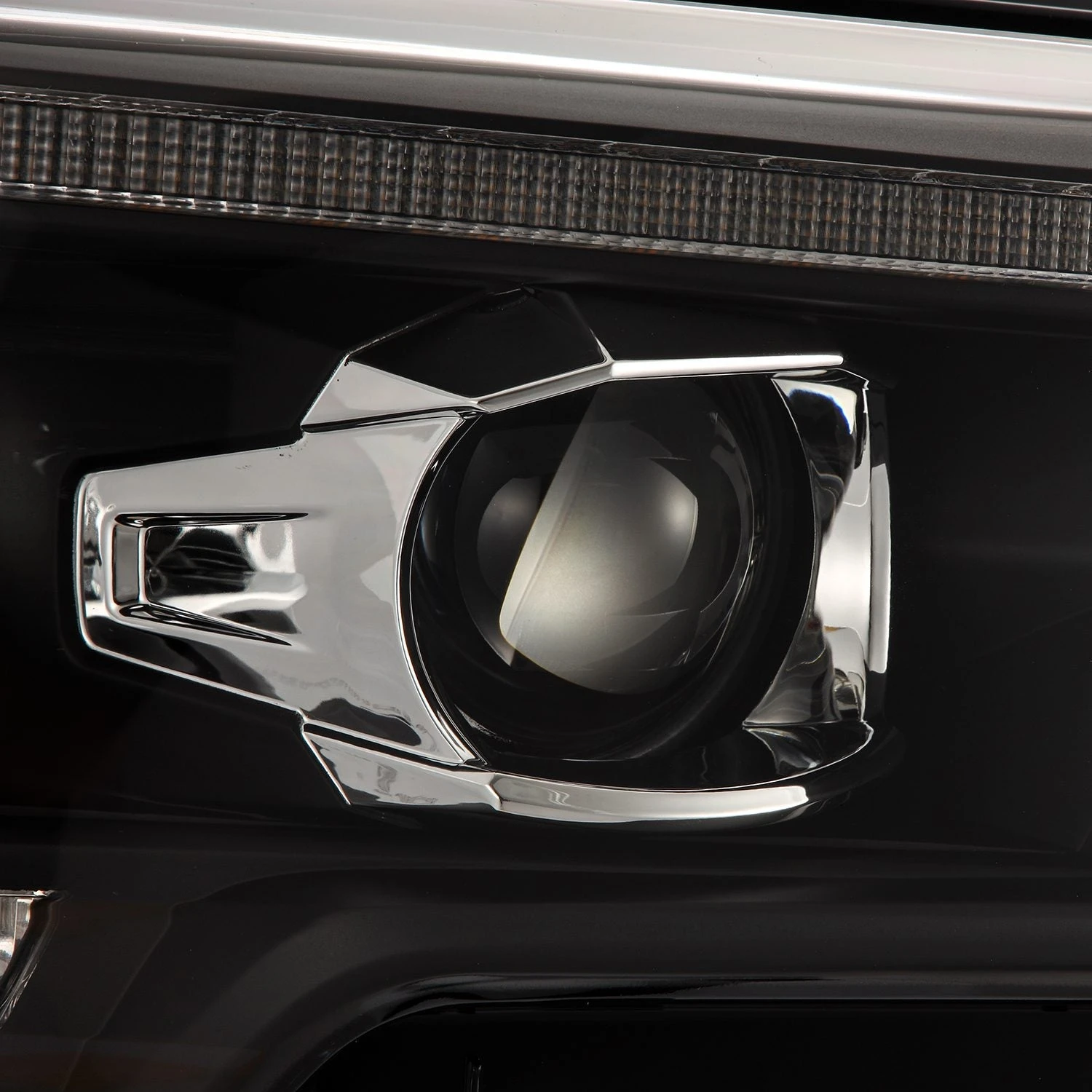 16-23 Toyota Tacoma MK II PRO-Series Halogen Projector Headlights Black 13 16-23 Toyota Tacoma MK II PRO-Series Halogen Projector Headlights Black - Image 11