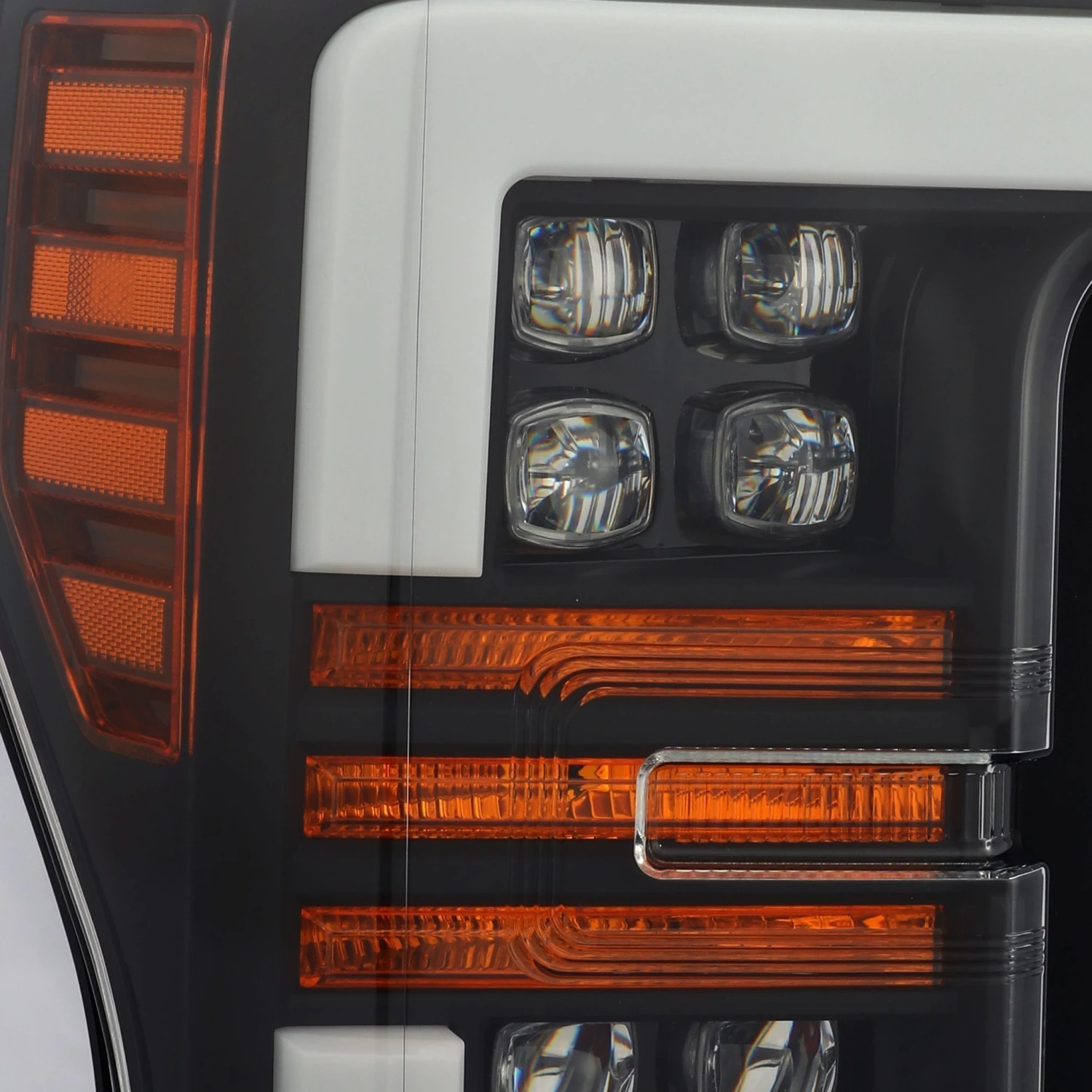 17-19 Ford Super Duty NOVA-Series LED Projector Headlights Black 10 17-19 Ford Super Duty NOVA-Series LED Projector Headlights Black - Image 8